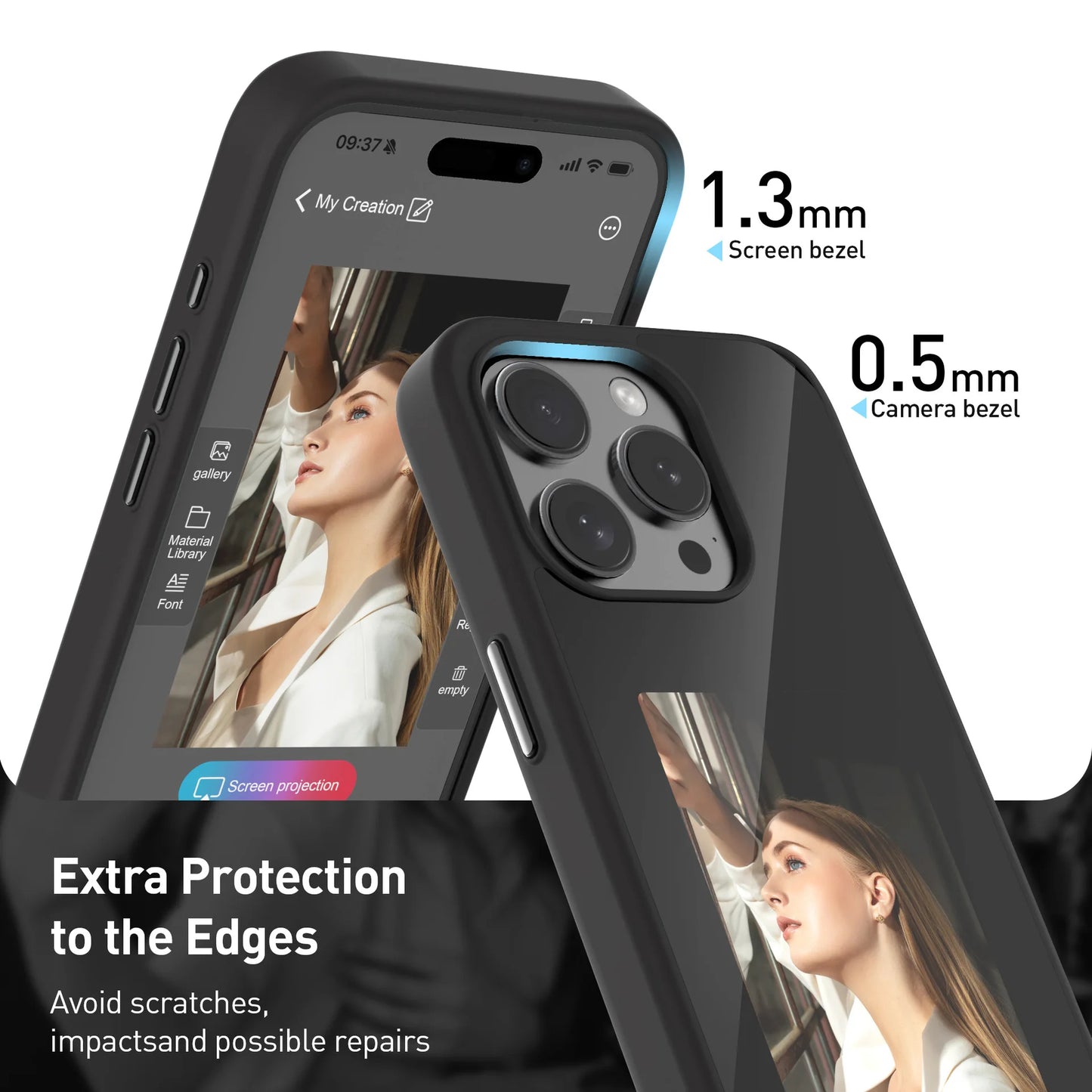 Torcase iPhone Screen Projection Case