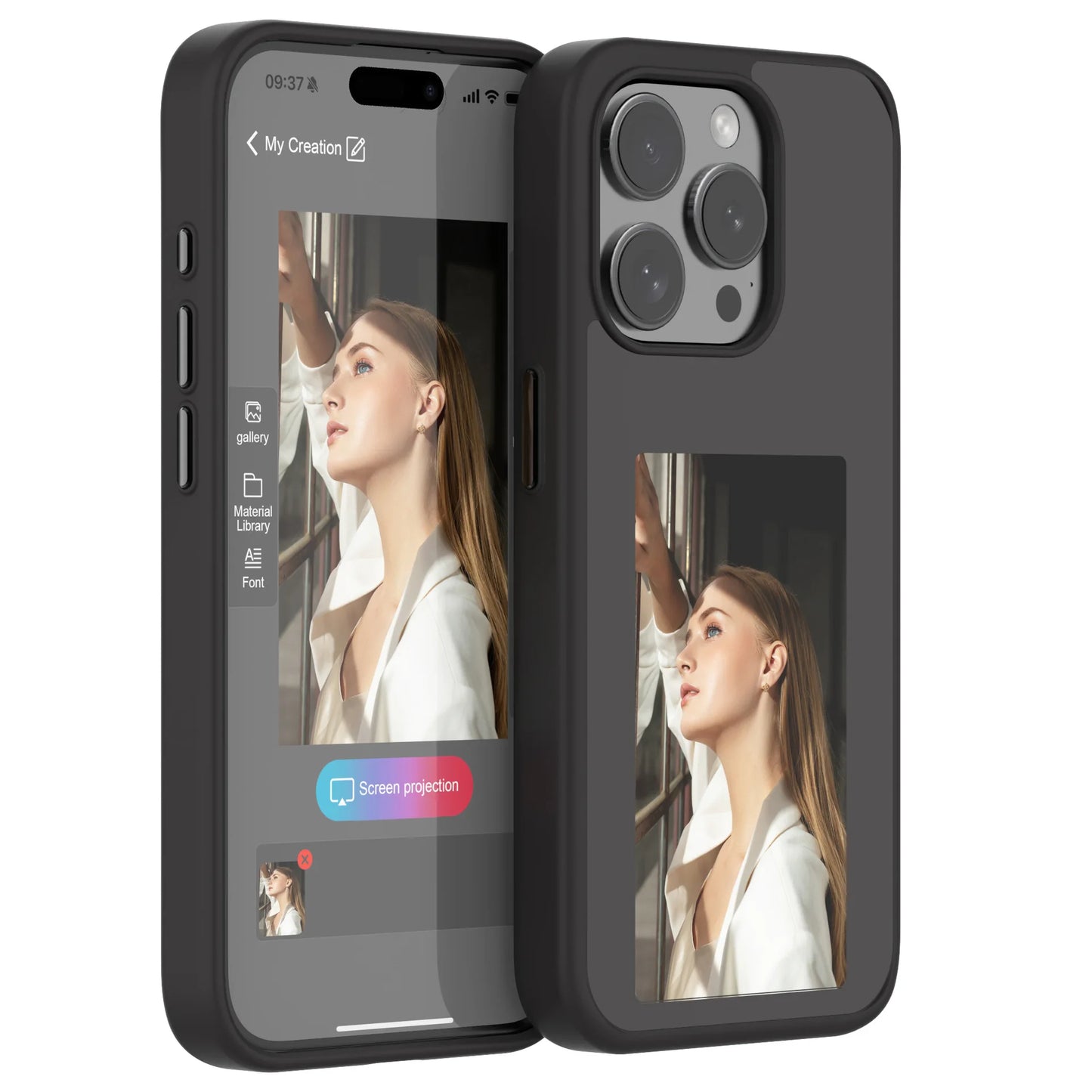 Torcase iPhone Screen Projection Case